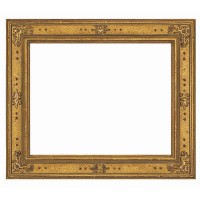 Gold Leaf Frame 10x13 in for Lenticular Pictures Italian #FR-B11066-BRENO# 